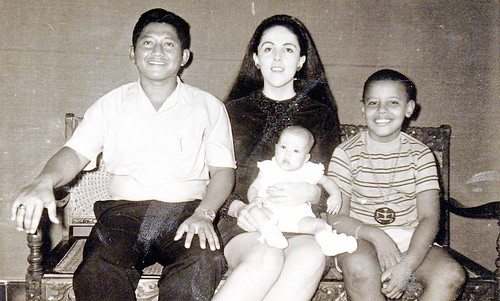 Lolo Sotoro, Stanley And, and Barack Soetoro ca 1967 